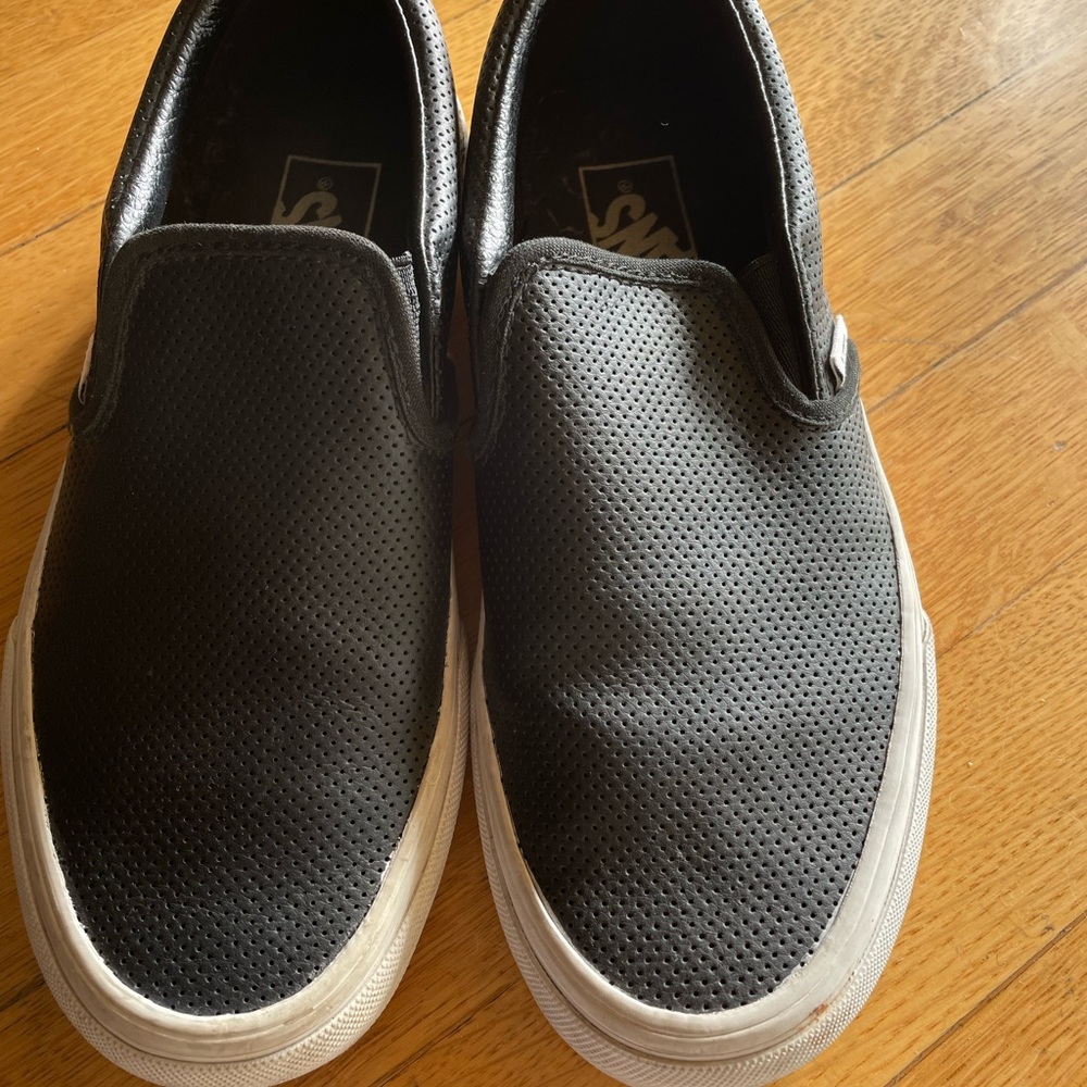 Vans perforated leather Classic Slip-on.